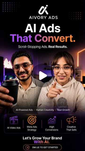 Agency — AI ads that convert — no crew, no studio
